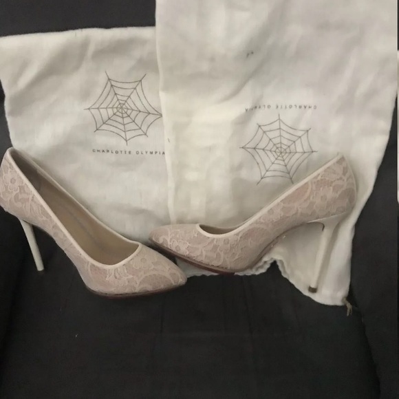 Charlotte Olympia Monroe lace shoes - Picture 2 of 3